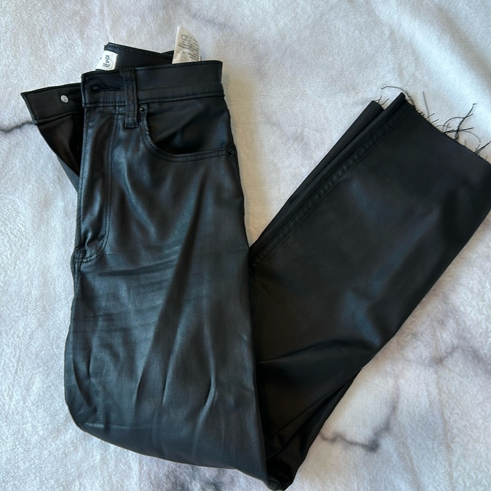 Abercrombie Curve Love Coated Jean